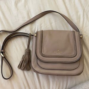 Kate Spade tan crossbody bag